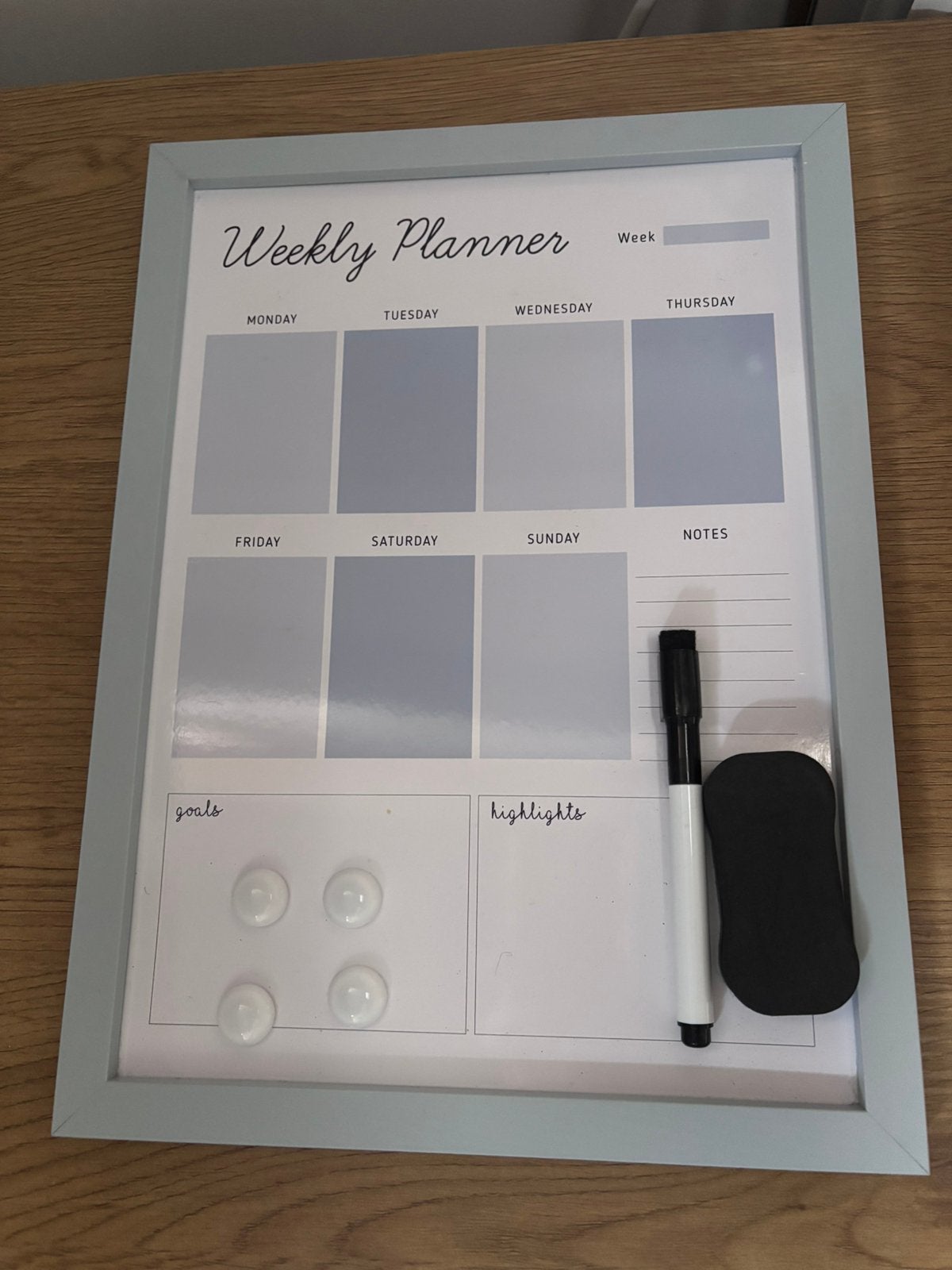Weekly planner, Verzenden, Zo goed als nieuw