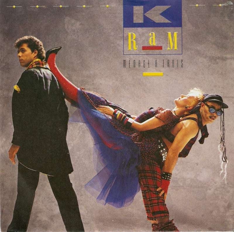 single K Ram - Ménage a trois, Enlèvement ou Envoi, 7 inch, Comme neuf, Musique de films et Bande son