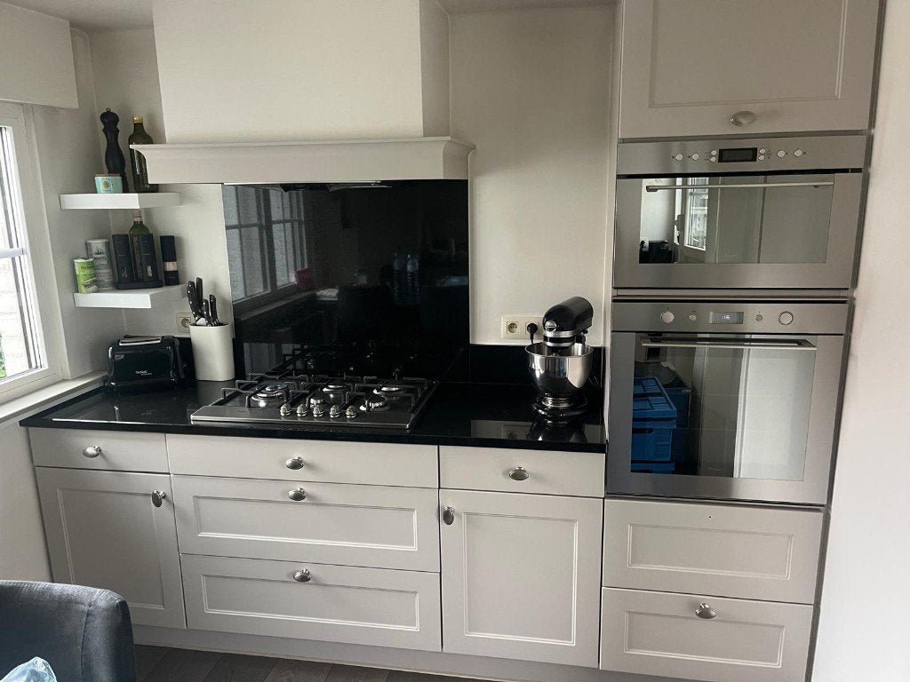 Complete keuken, Huis en Inrichting, Keuken | Complete keukens, Ophalen, Gebruikt, Graniet of Steen, Dubbelwandige keuken