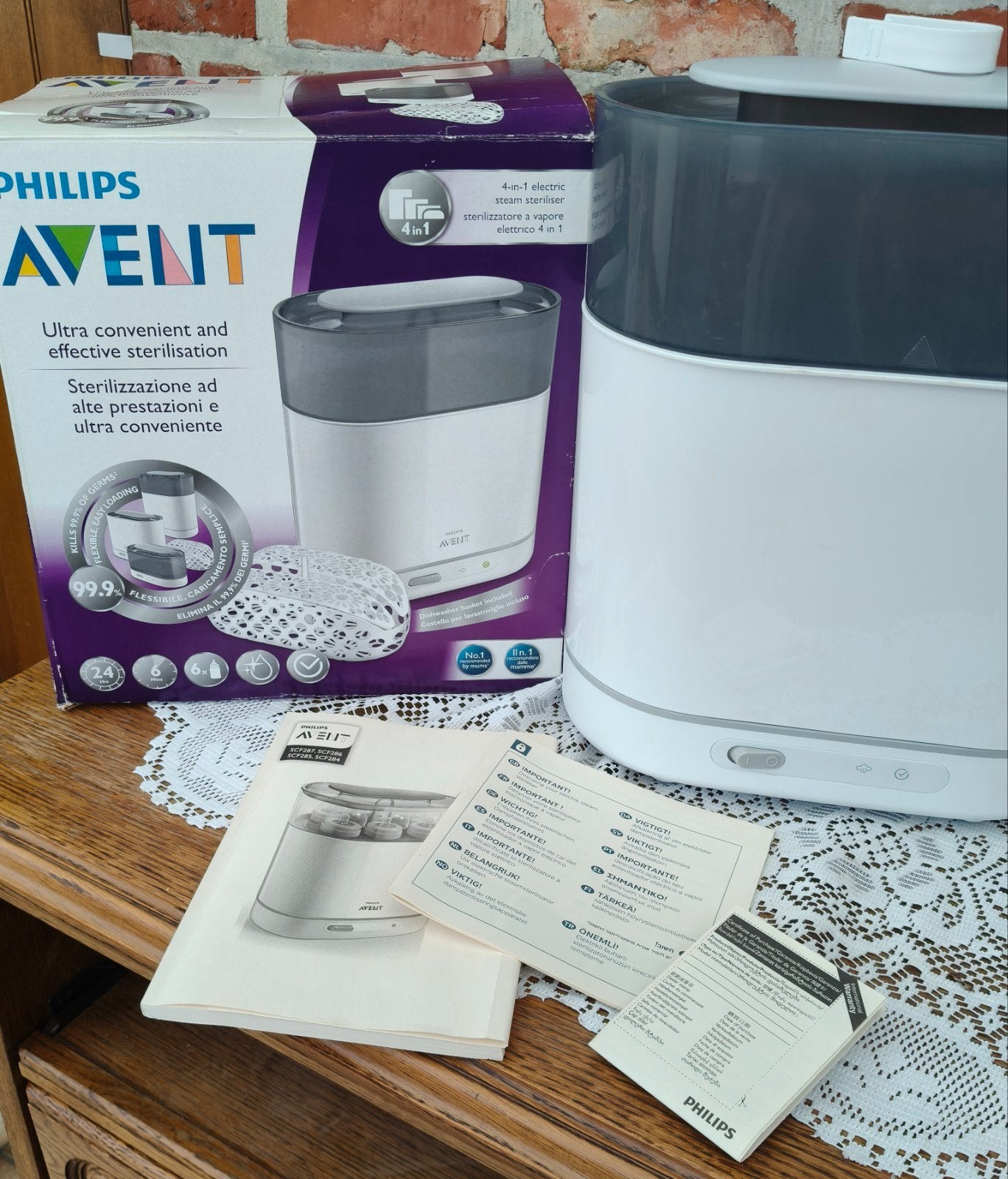 Avent sterilisatie apparaat, Ophalen, Zo goed als nieuw, Sterilisator, Philips Avent