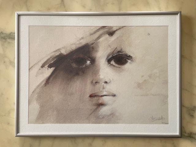 Litho Desanto - 40cm x 30cm, Antiek en Kunst, Kunst | Litho's en Zeefdrukken, Ophalen