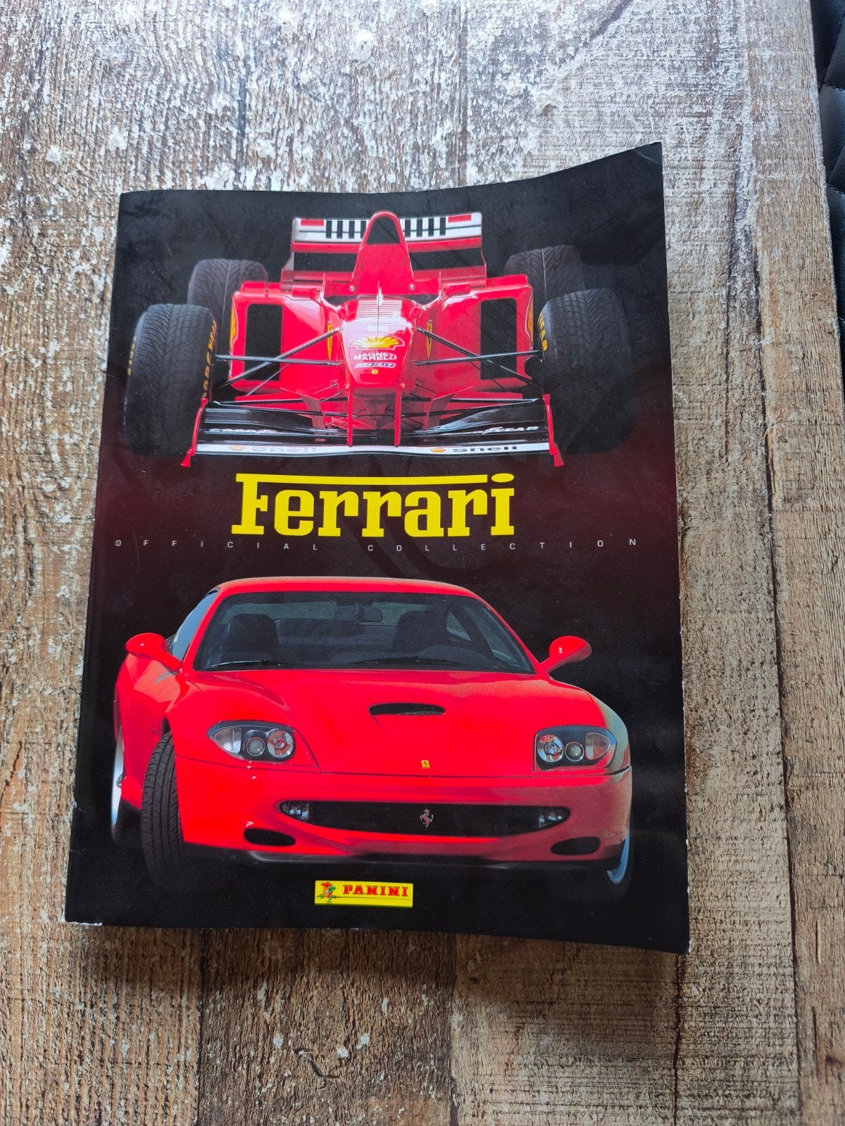 album de collection de stickers Panini Ferrari Official Coll, Enlèvement ou Envoi, Ferrari