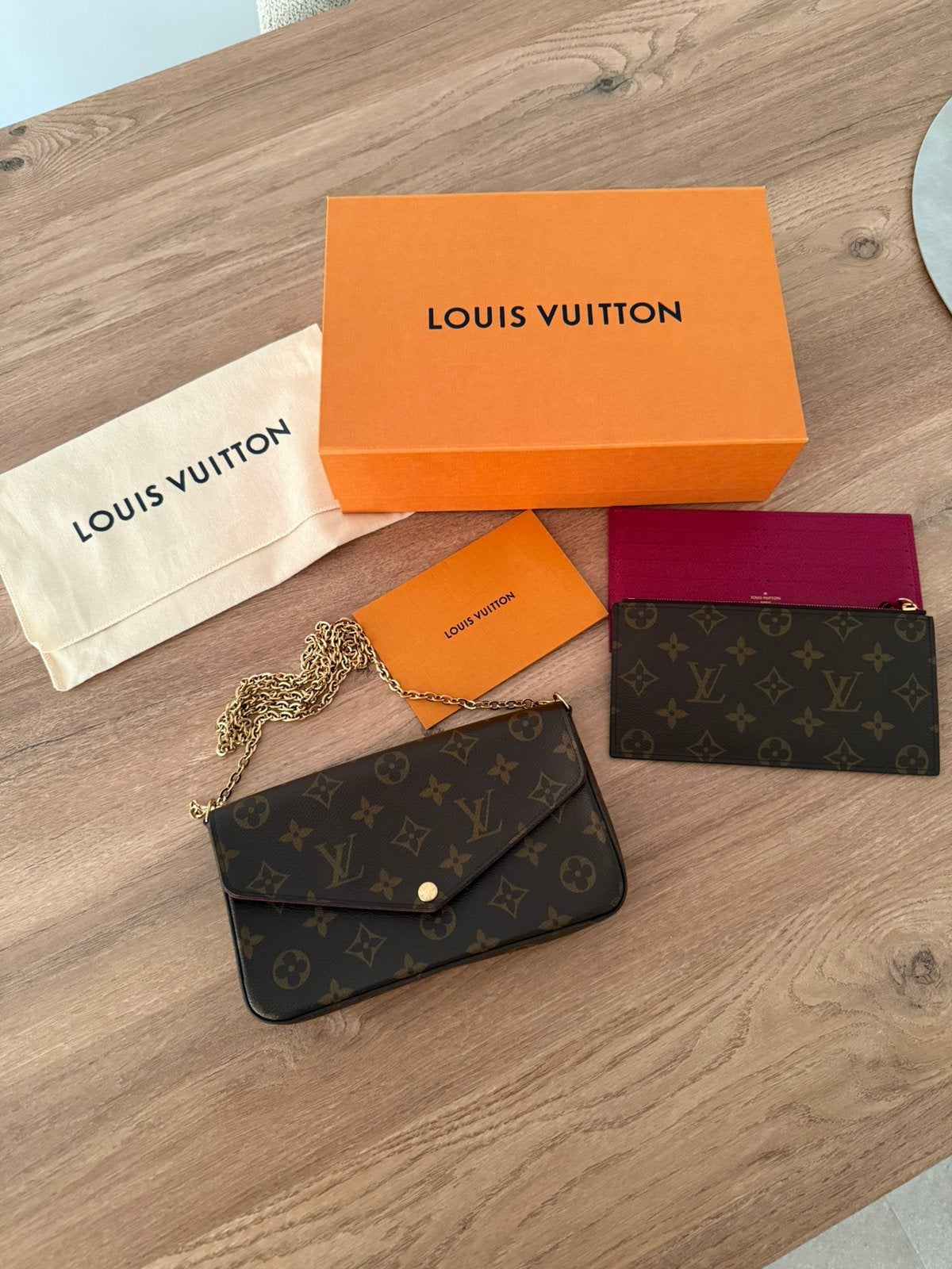 Louis Vuitton Pochette Felicie, Ophalen, Zo goed als nieuw