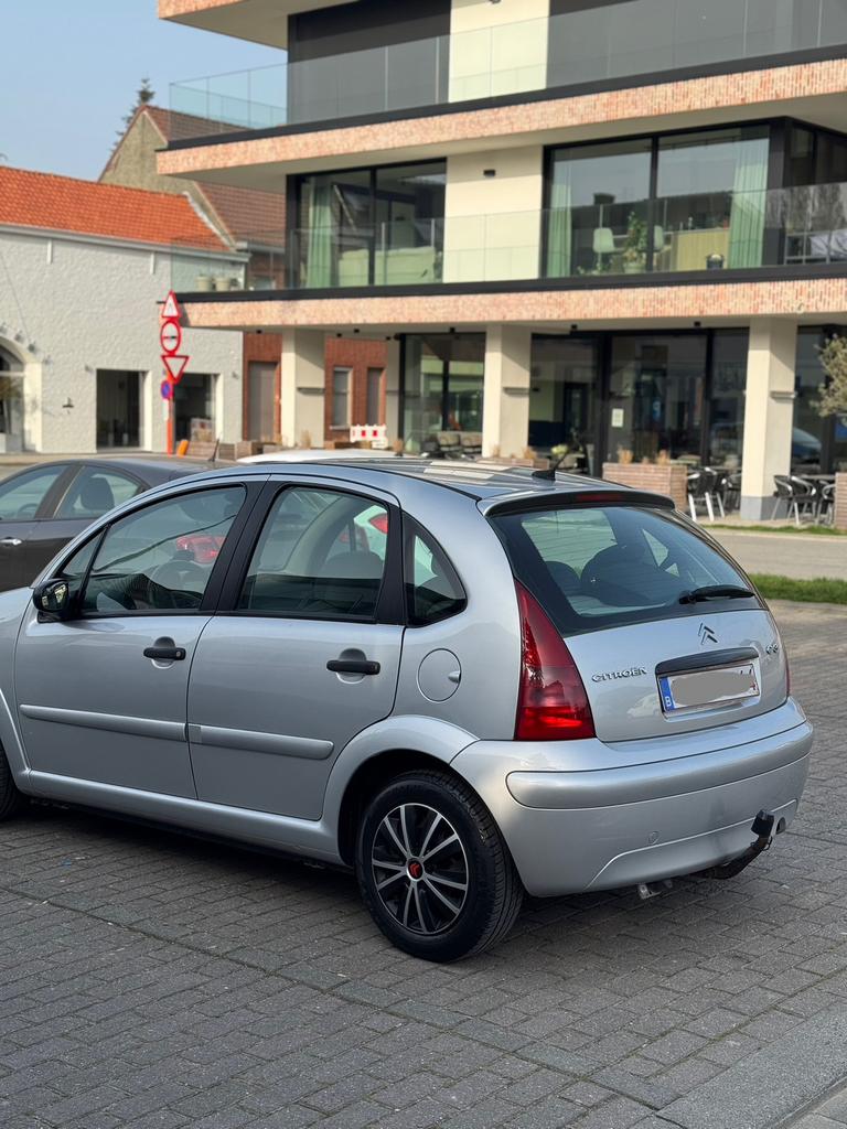 Citroën C3 2005, Auto's, Stof, Particulier, Zilver of Grijs, Euro 3