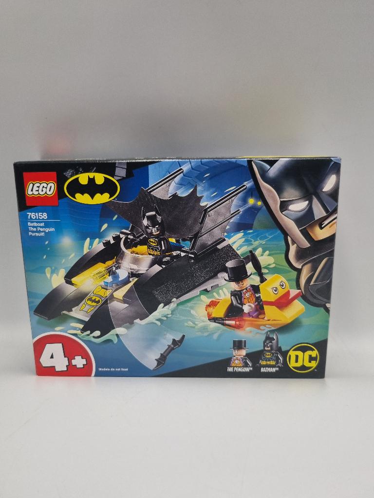 Super Heroes 76158 Batboat The Penguin Pursuit!, Ophalen, Marvel, Nieuw, Complete set