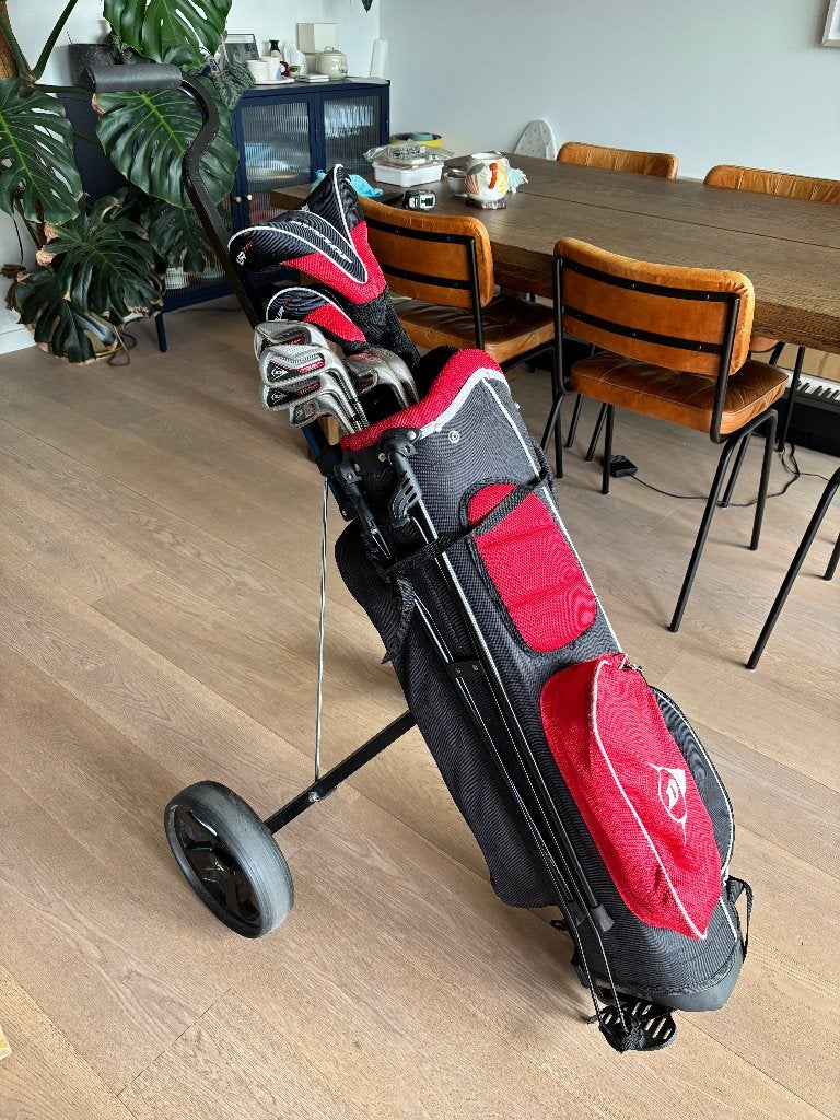 Dunlop Golf Set with Push Cart, Ophalen, Gebruikt, Set, Overige merken