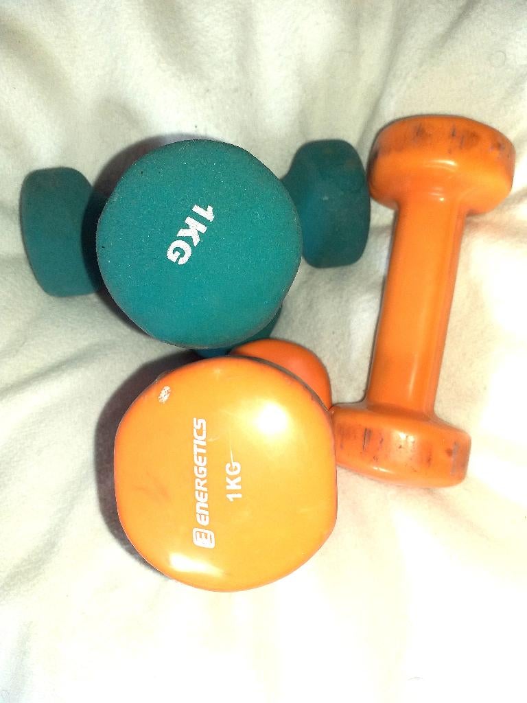 Set van 2 halters - 2 kg x 2 kg, Verzenden, Dumbbell
