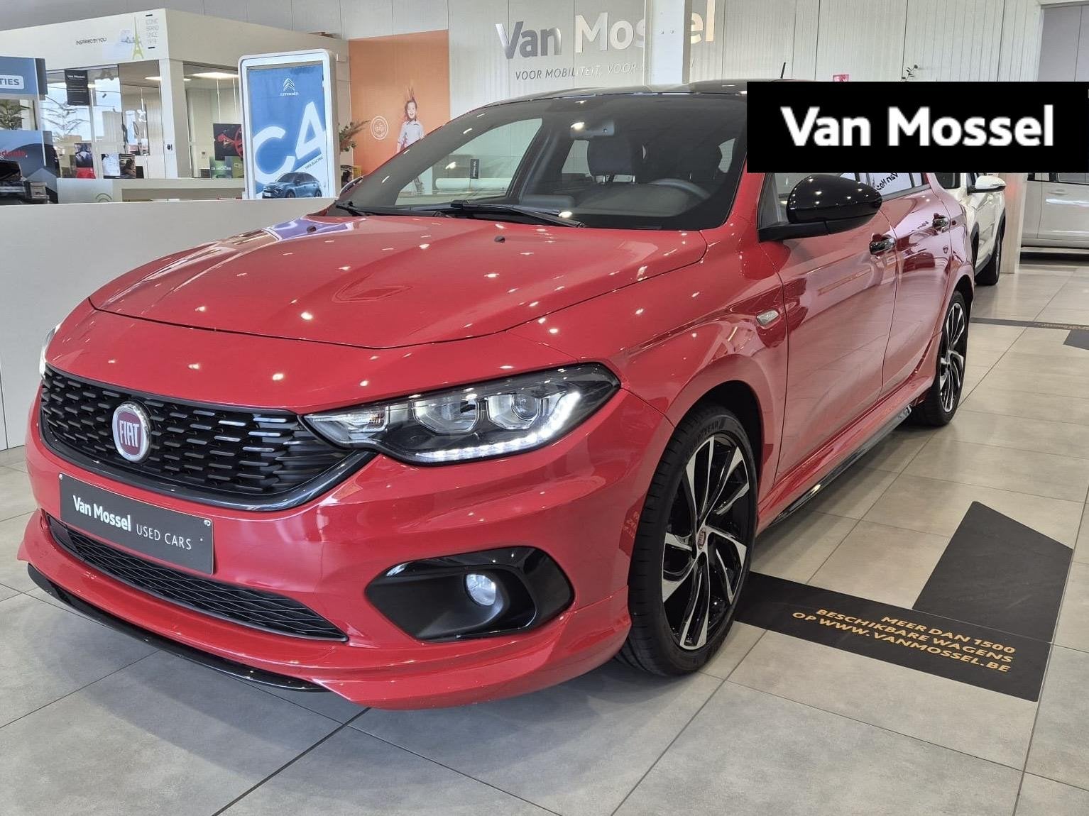 Fiat Tipo 1.4 Turbo 120pk S-Design, Rouge, Achat, 139 g/km, Euro 6