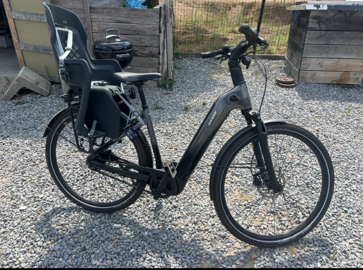 Giant elektrische fiets, Fietsen en Brommers, Ophalen, Zo goed als nieuw, Giant
