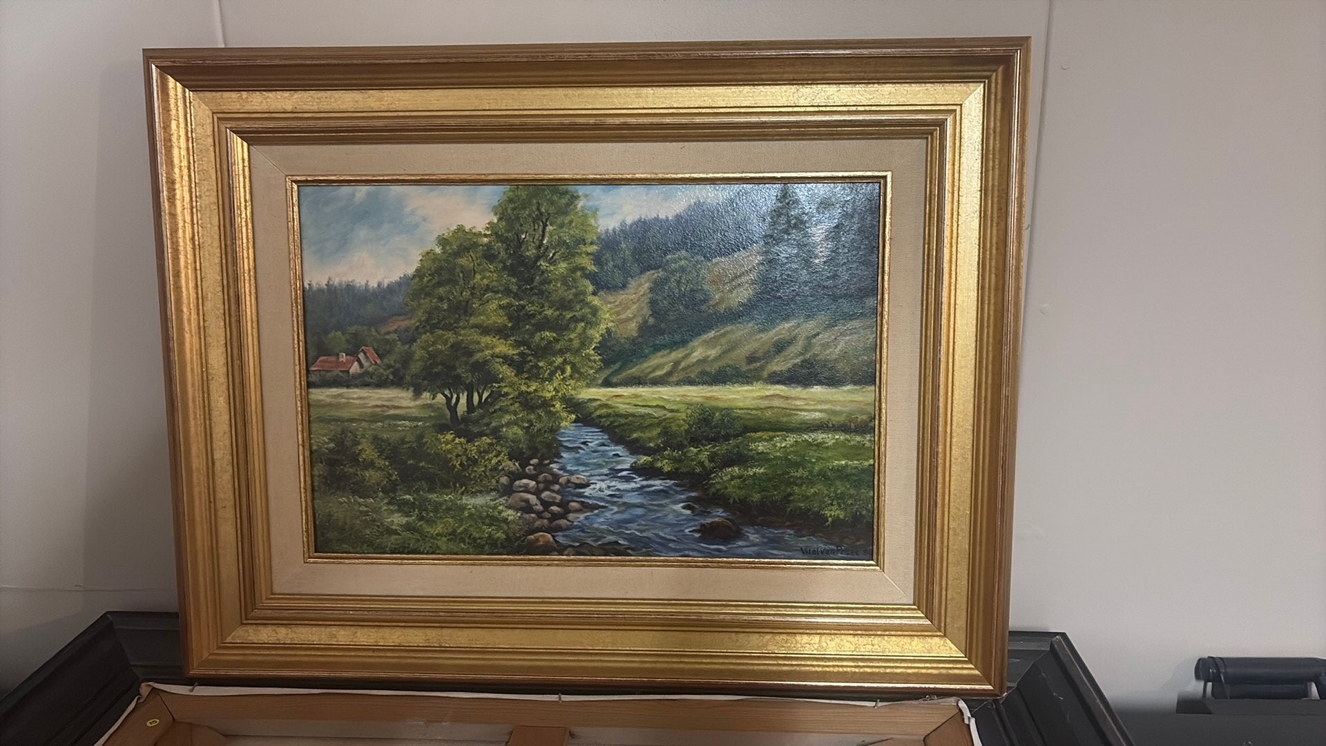 Landschap “Vital van Praet 90”, Enlèvement, Paysage