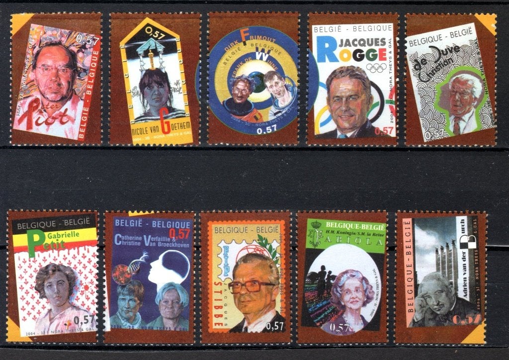 3235/3244 MNH 2004 - This is Belgium., Ophalen of Verzenden, Postfris, Postfris