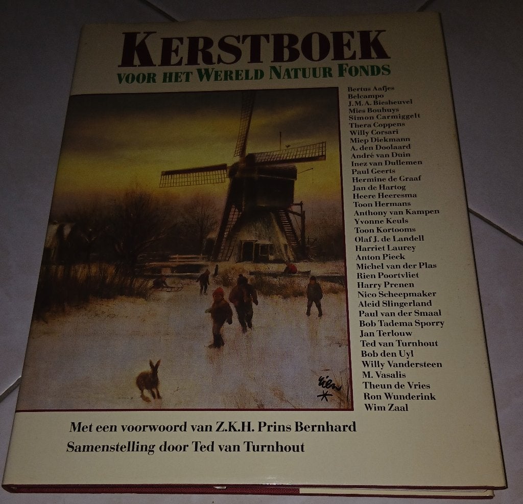 Kerstboek voor het Wereld Natuur Fonds, Boeken, Willy Vandersteen, Eén stripboek, Nieuw, Ophalen of Verzenden