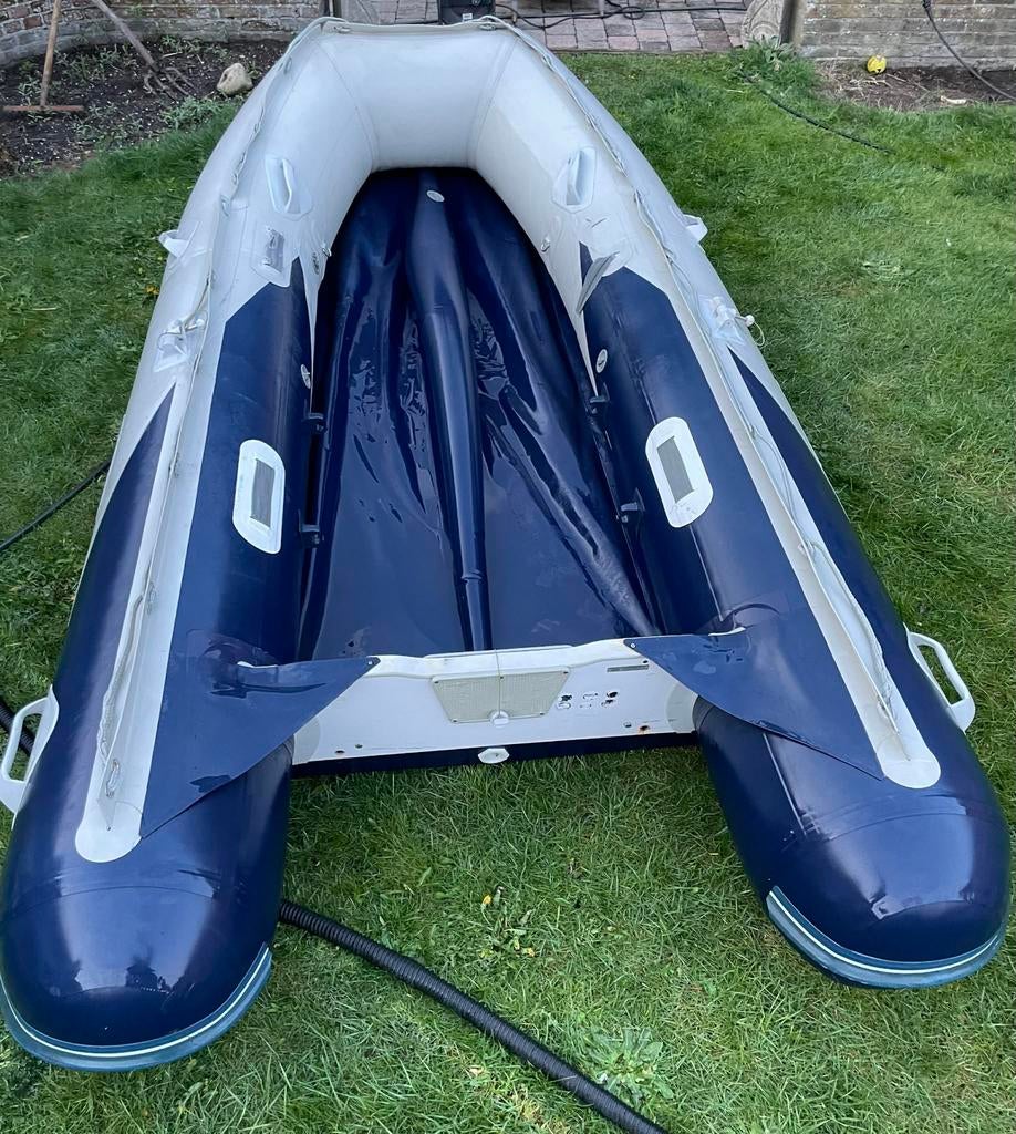 Honwave rubberboot, Watersport en Boten, Rubberboten, Ophalen, Gebruikt, Aluminium, Overige merken