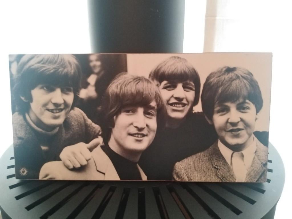 Poster The Beatles, Verzamelen, Ophalen, Gebruikt