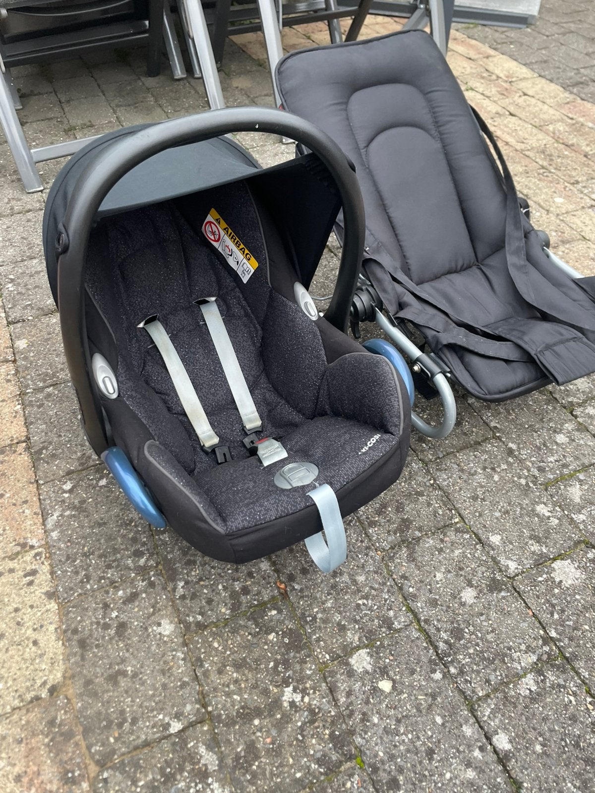 Fiets stoeltje,wip, maxicosi, Ophalen, Zo goed als nieuw
