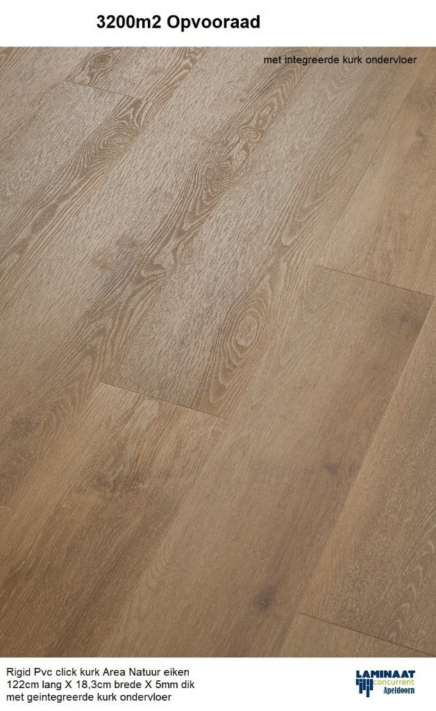 Horeca Kantoor gebruik Pvc click integreerde kurk ondervloer, Bruin, 75 m² of meer, Nieuw, Ophalen of Verzenden