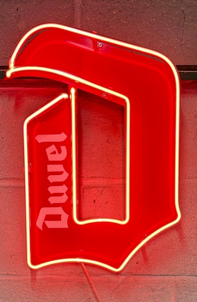 Neon, duvel, reclame, lichtreclame, Verzamelen, Ophalen, Nieuw