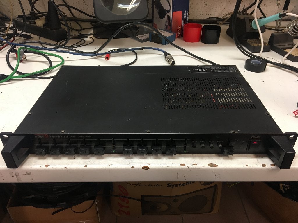 InterM PP9113 Pre Amplifier, Ophalen, Volume