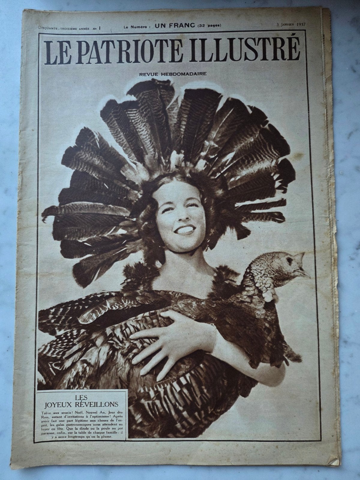 Magazine Le patriote illustré, Collections, Enlèvement ou Envoi, 1920 à 1940, Journal ou Magazine