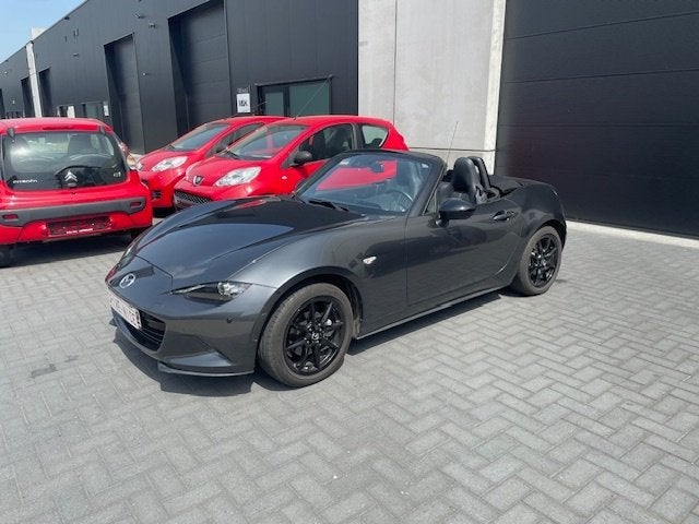 Mazda MX5 1.5I ND Skyactiv, Leder, sensoren +camera,Topstaat, Cuir, Argent ou Gris, Achat, Euro 6