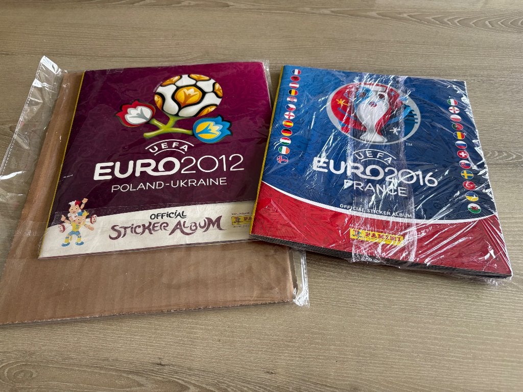 Panini Euro 2012-2016, Ophalen of Verzenden, Gebruikt, Meerdere stickers