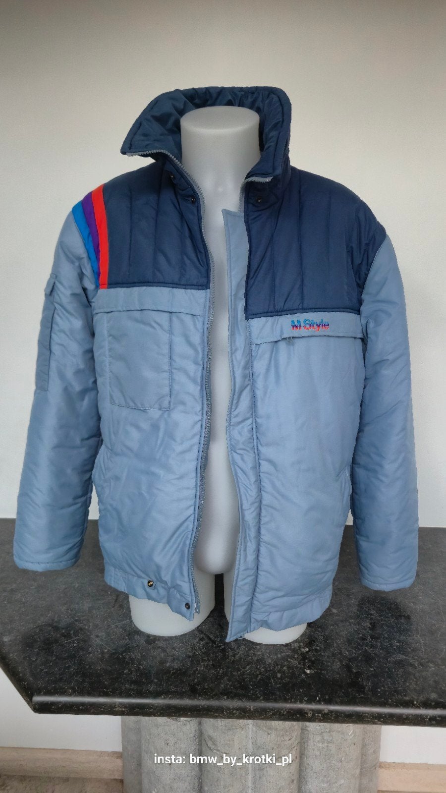 Veste BMW style M des années 80-90 e30 e31 e32 e34 e36