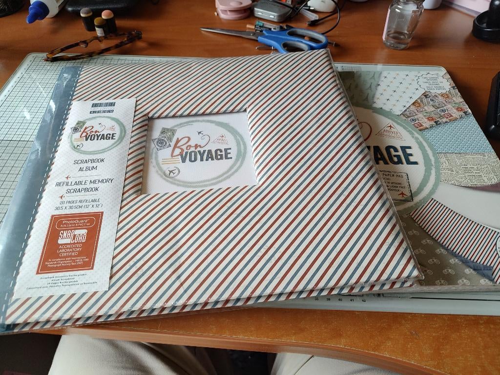 scrapalbum en designpapier, Hobby en Vrije tijd, Scrapbooking, Ophalen of Verzenden, Nieuw, Album of Boek