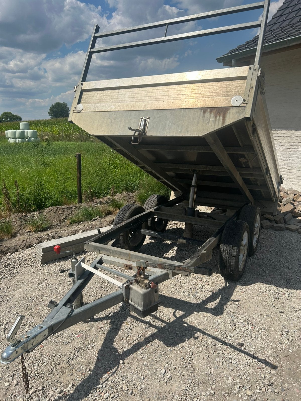 Aanhangwagen kipper ongeremd, Auto diversen, Aanhangers en Bagagewagens, Ophalen