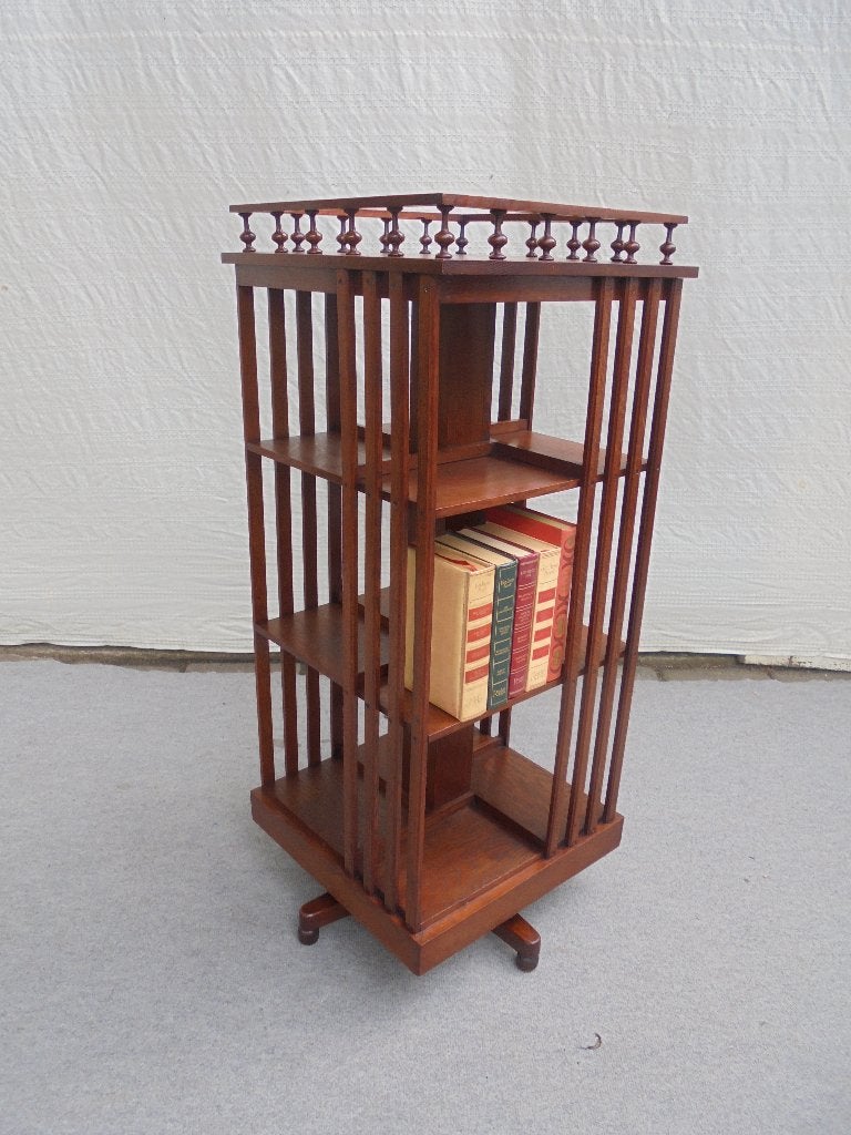 Prachtige antieke boekenmolen boekenkast, Ophalen of Verzenden
