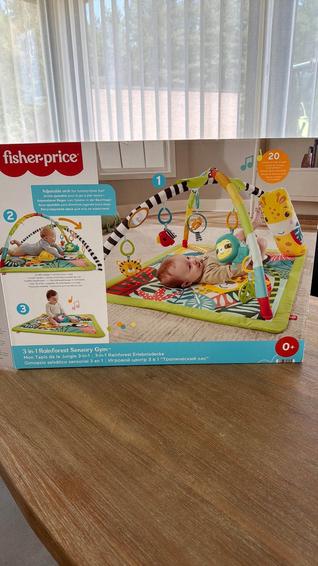 Fisher price 3-in-1 Rainforest Sensory Gym, Ophalen, Zo goed als nieuw