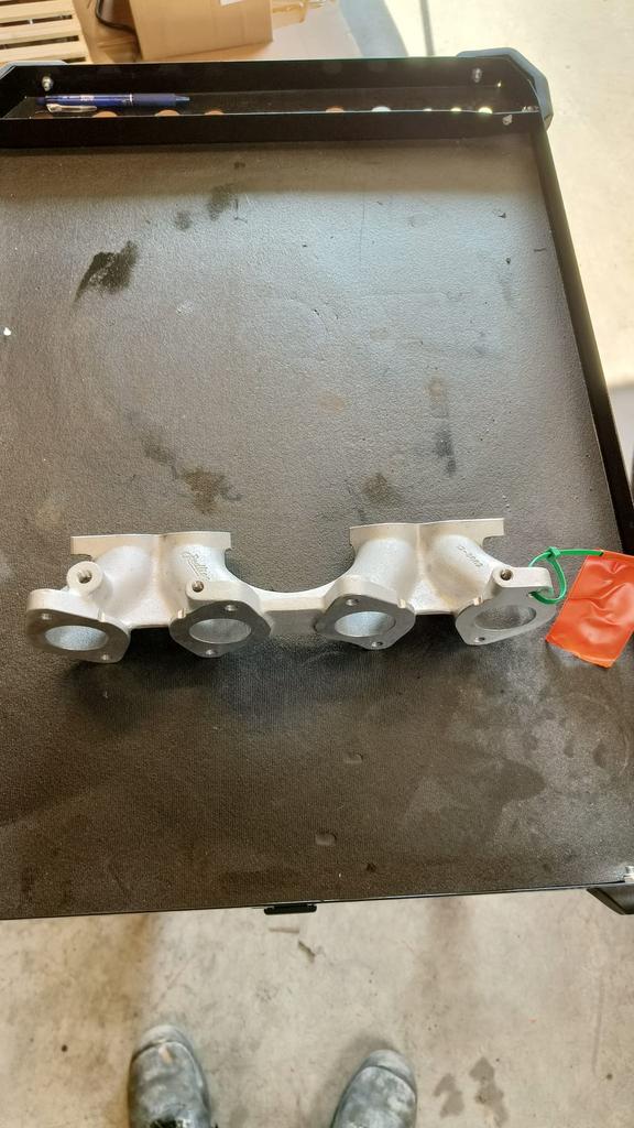 Manifold voor toyota 3K 4K dubbele weber of dellorto, Auto-onderdelen, Ophalen, Toyota