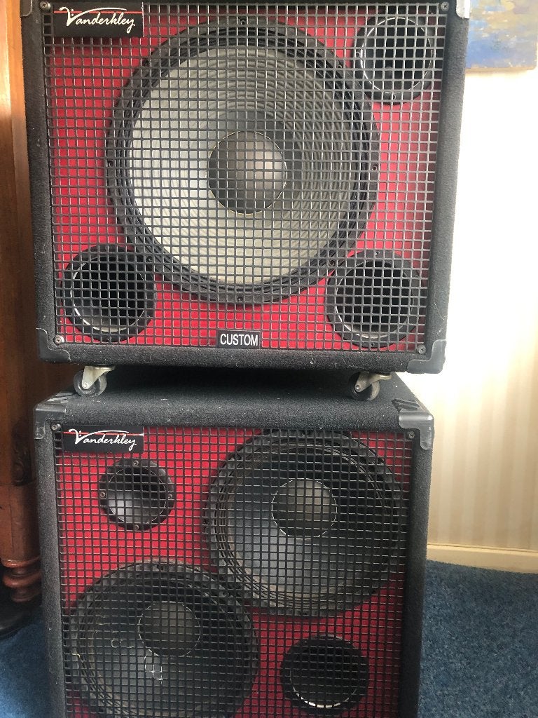 Vanderkley speakerkasten, TV, Hi-fi & Vidéo, Enceintes, Autres marques, Enlèvement ou Envoi, Comme neuf, Autres types