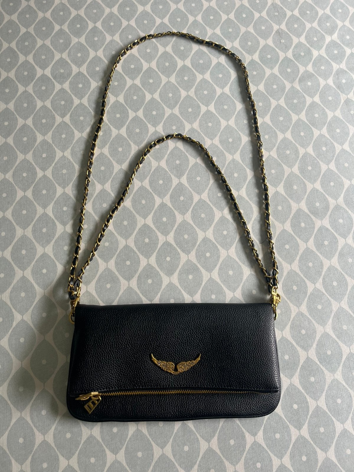 Zadig & Voltaire Rock Nano Clutch, Handtassen en Accessoires, Verzenden, Zo goed als nieuw