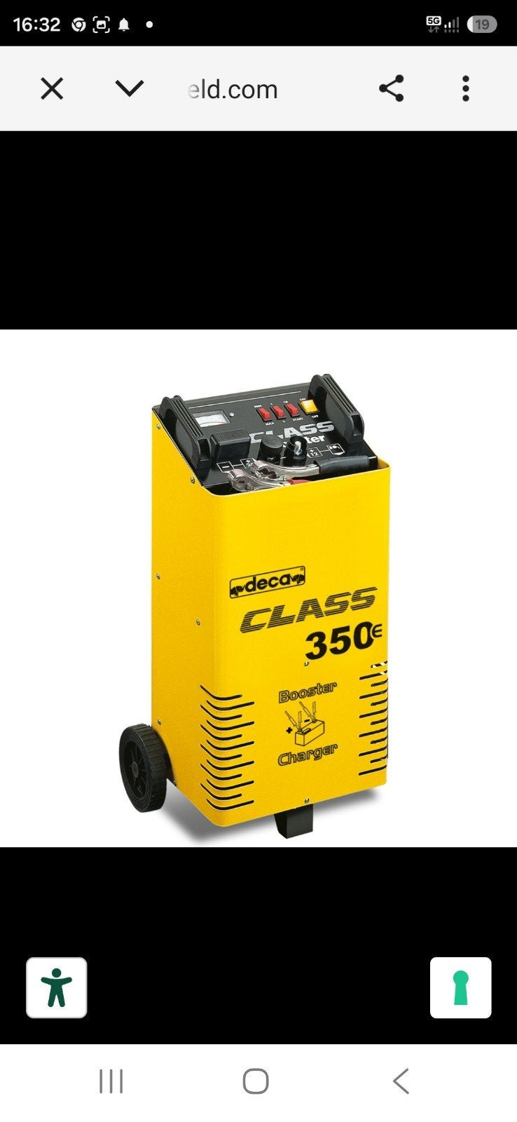 chargeur booster batterie, Enlèvement