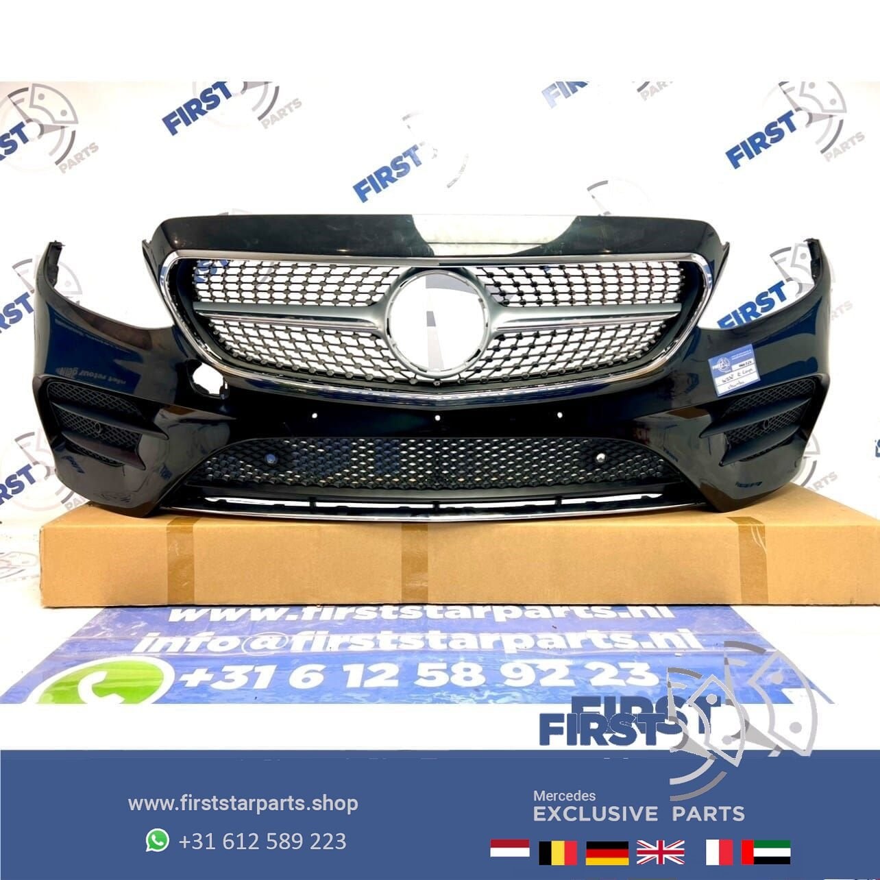 W238 C238 E43 E53 AMG VOORBUMPER COMPLEET E Klasse Cabrio Co, Utilisé, -, Avant, -