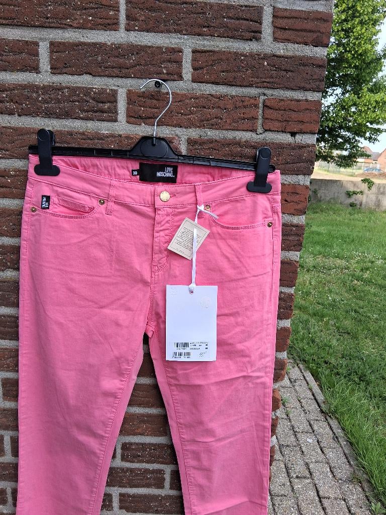 Dames broek Love Moschino Mt30, Vêtements | Femmes, Culottes & Pantalons, Neuf, Taille 38/40 (M), Rose, Enlèvement ou Envoi