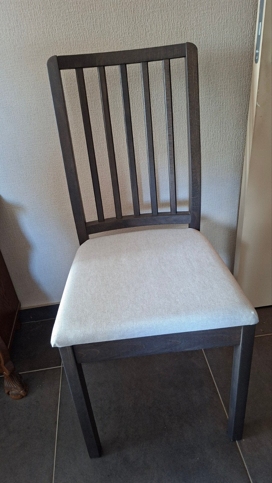 4 nieuwe stoelen, ikea, niet gebruikt., Ophalen, Hout, Klassiek, past ook in modern interieur, Nieuw