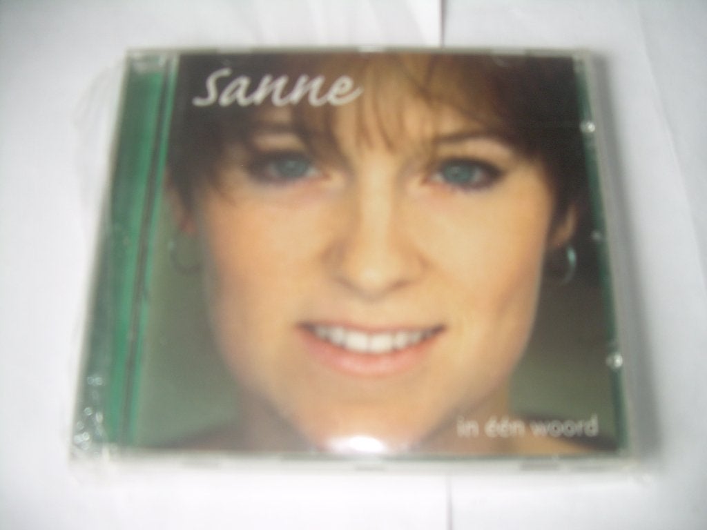 CD - SANNE - IN EEN WOORD, Cd's en Dvd's, Cd's | Nederlandstalig, Ophalen of Verzenden, Zo goed als nieuw, Levenslied of Smartlap