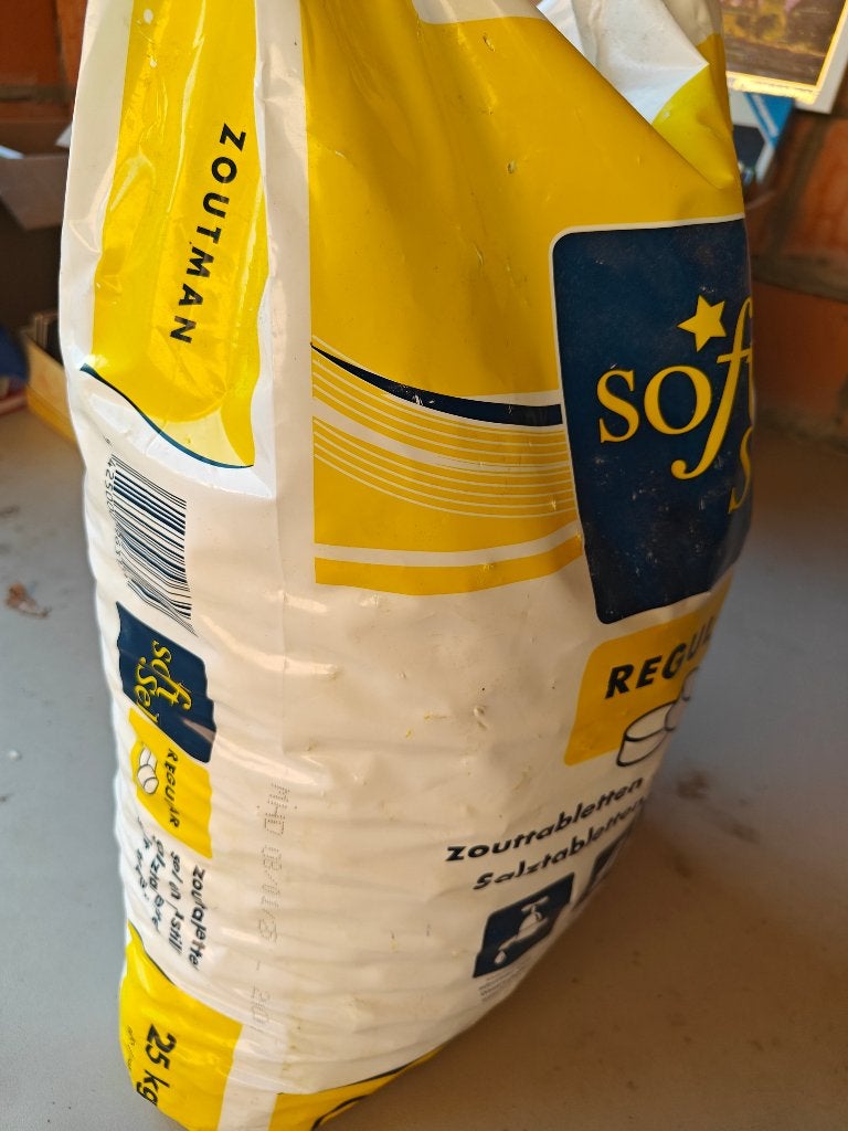 Zouttabletten, Ophalen, Nieuw