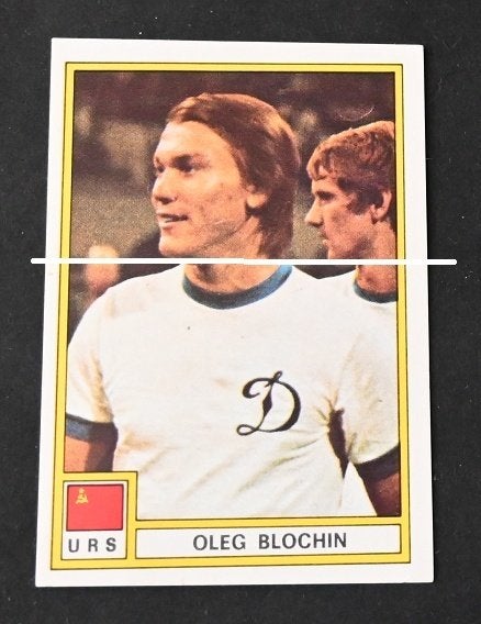 Panini Football 76 France / Oleg Blochin U.R.S., Verzamelen, Verzenden, Zo goed als nieuw, Poster, Plaatje of Sticker