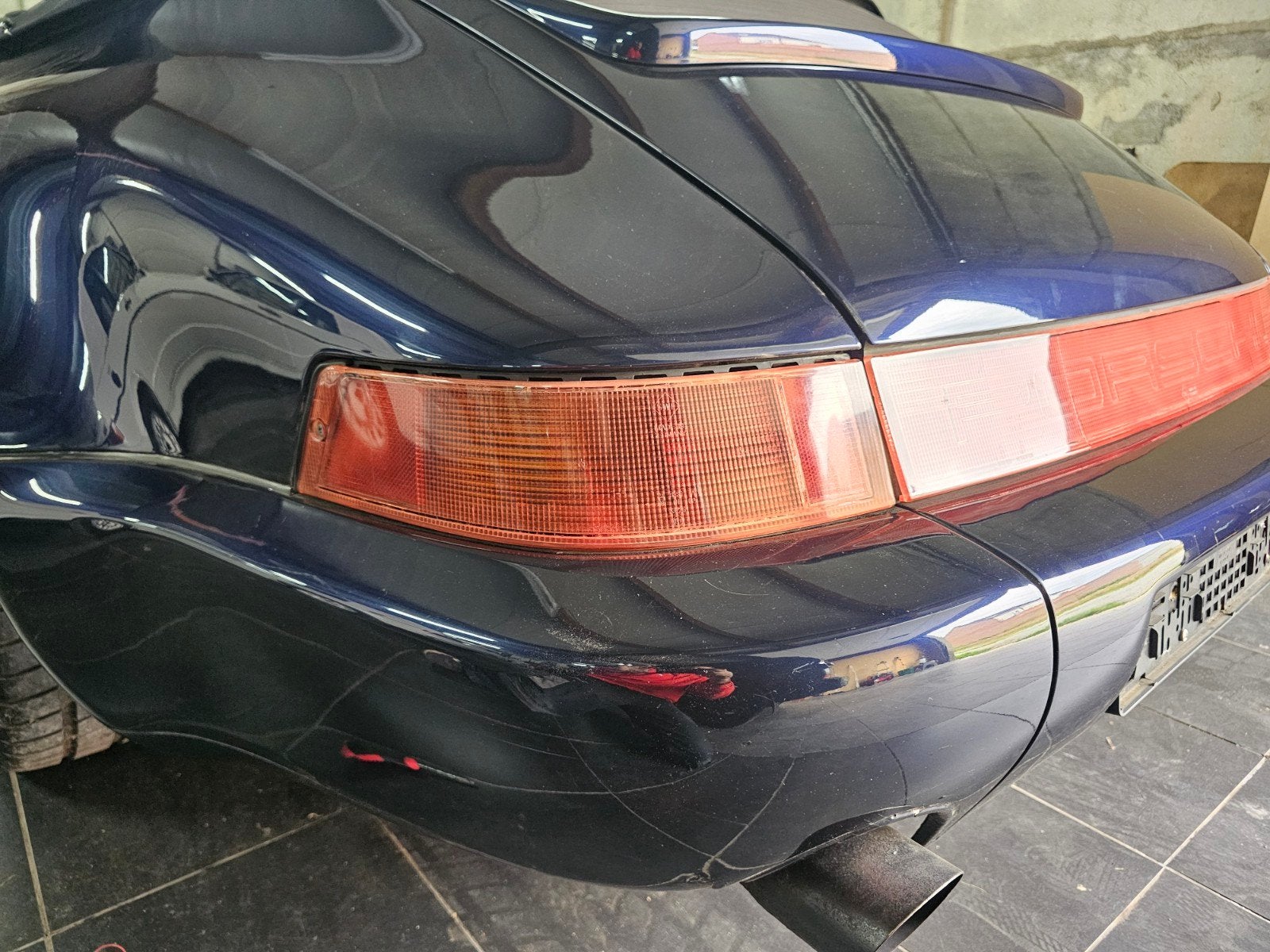 feu arrière porsche 911 964 + bandeau porsche, Enlèvement, Utilisé, Arrière, Porsche