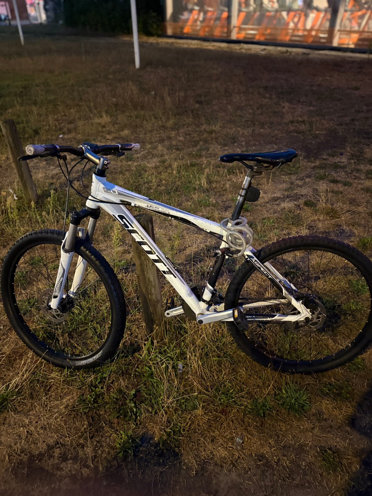 Scott moutainbike wit, Overige merken, Heren, Ophalen of Verzenden, Zo goed als nieuw