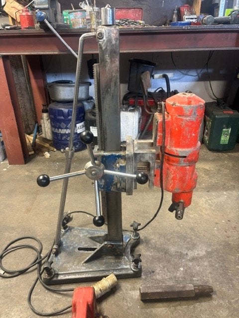 Kernboormachine, Ophalen, Gebruikt, 600 watt of meer, Boormachine