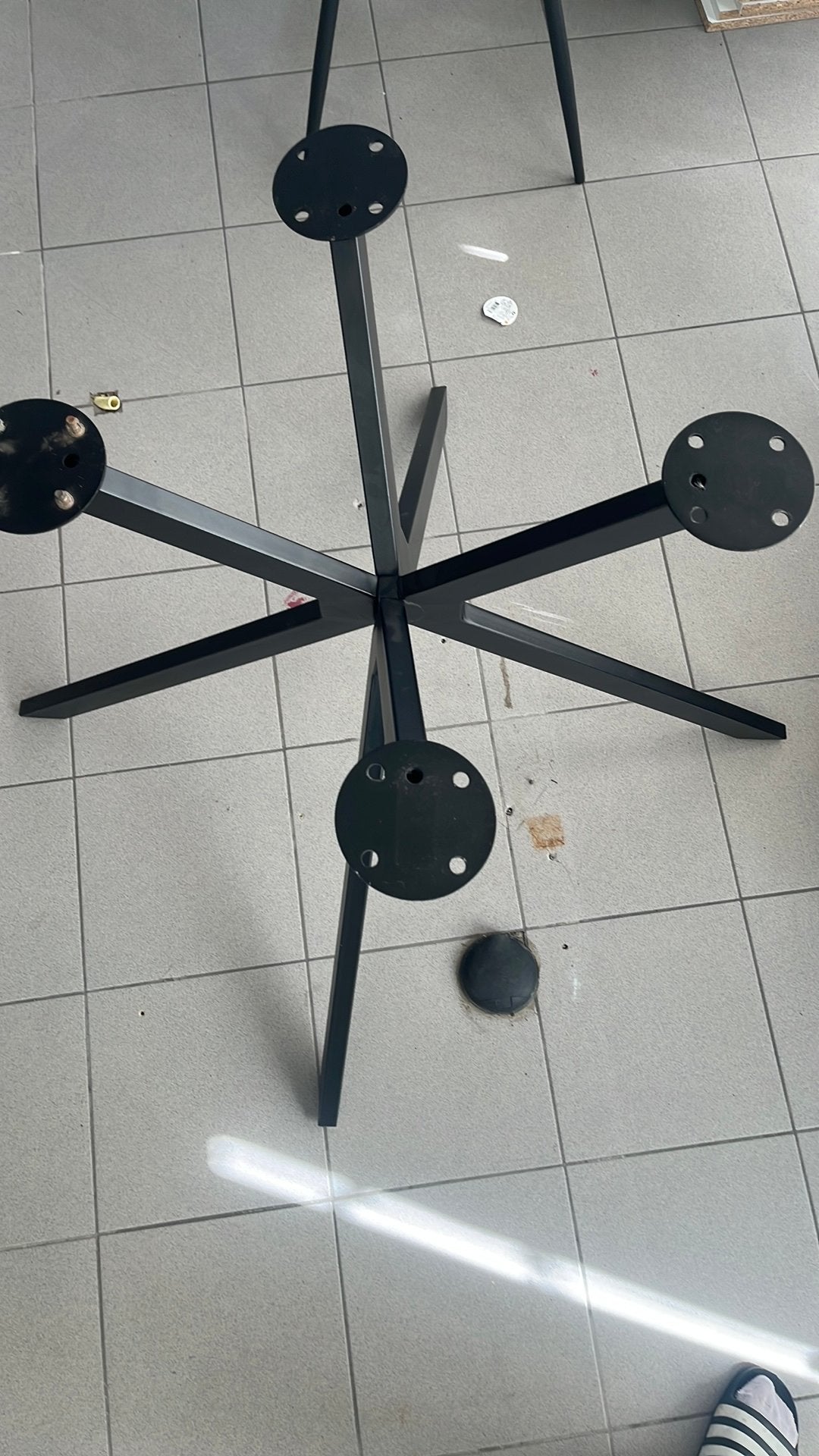 Tafel poot, Ophalen, Zo goed als nieuw