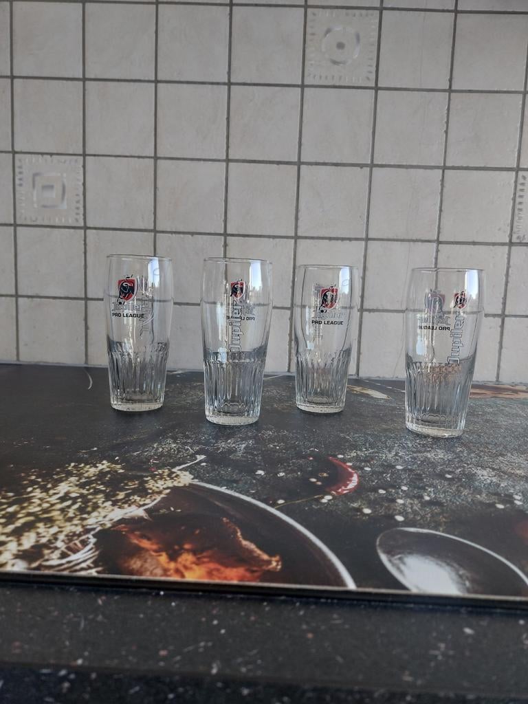 Verres à bière Jupiler Pro League, Enlèvement ou Envoi, Neuf, Verre à bière