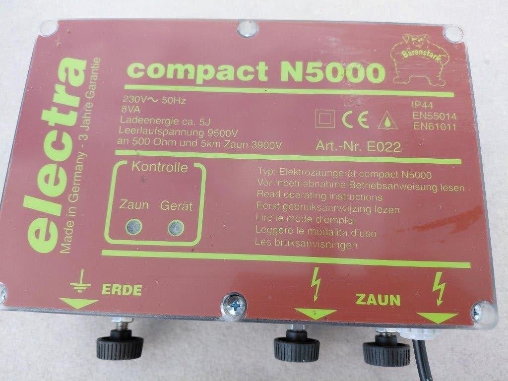 COMPACTE AFRASTERINGSGENERATOR N5000 230V SLECHTS 1XGEBRUIKT, Animaux & Accessoires, Volatiles | Accessoires, Enlèvement, Neuf