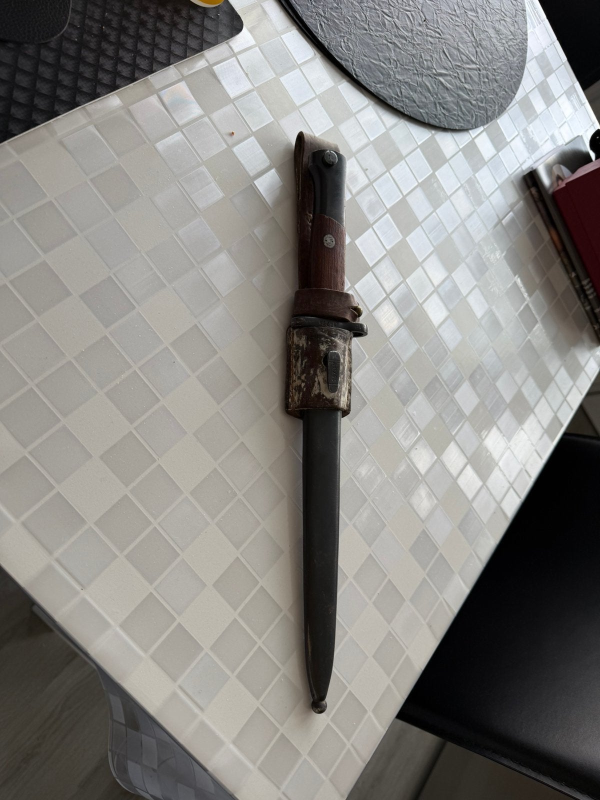 Baionette yougoslave (rare), Collections, Enlèvement ou Envoi, Armée de terre, Autres types