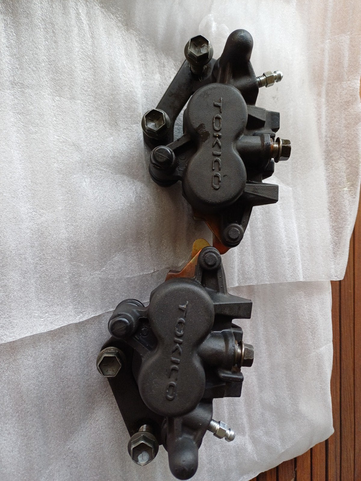 set remklauwen vooraan (compleet) Suzuki sv650, Ophalen, Gereviseerd