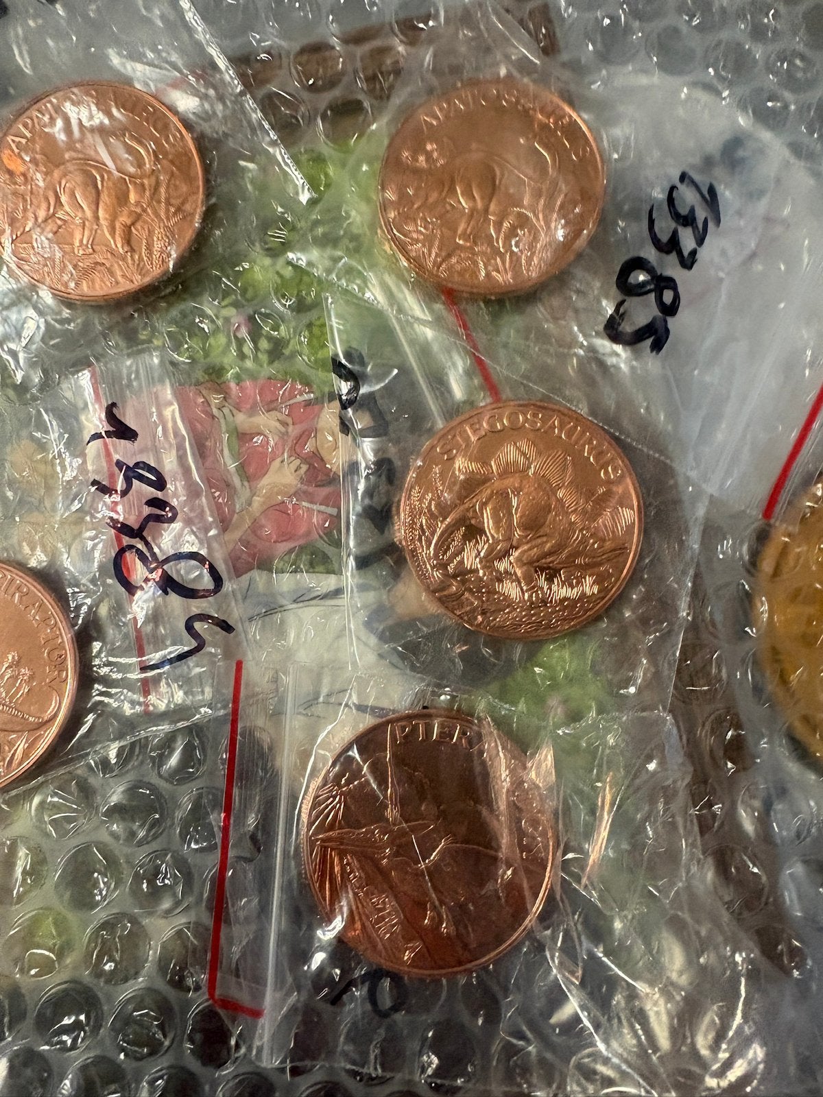 1 oz koperen staaf/munt met een ander patroon, Postzegels en Munten, Munten | Europa | Euromunten, Ophalen of Verzenden