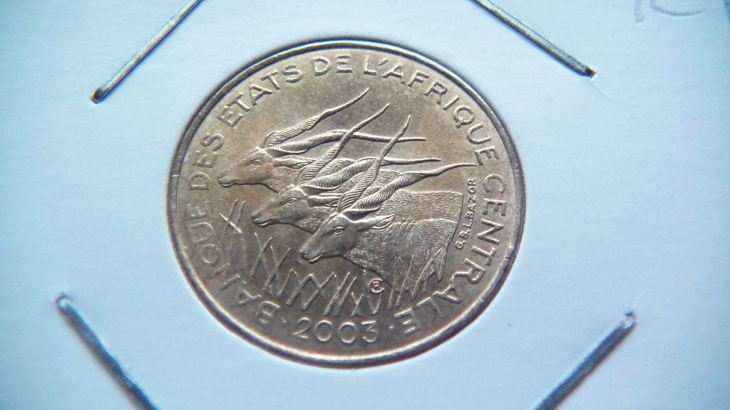 afrique 5 francs 2003, Enlèvement